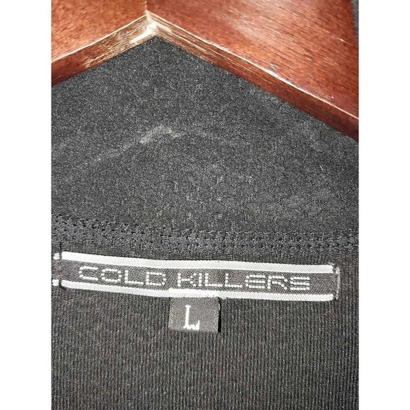 Black jacket by Cold Killers.  Size Large - Picture 5 of 5